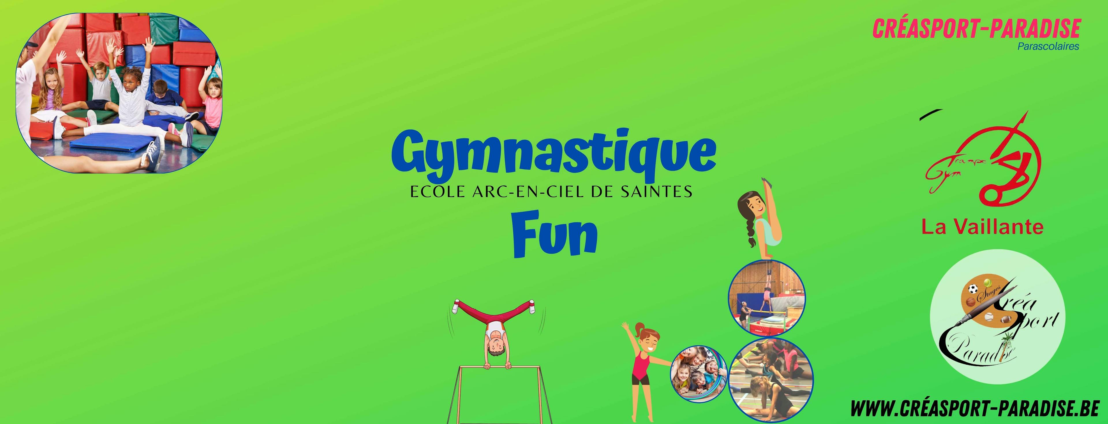 Parascolaire Ecole de Saintes - 16h20 MARDI - Gymnastique / FUN
