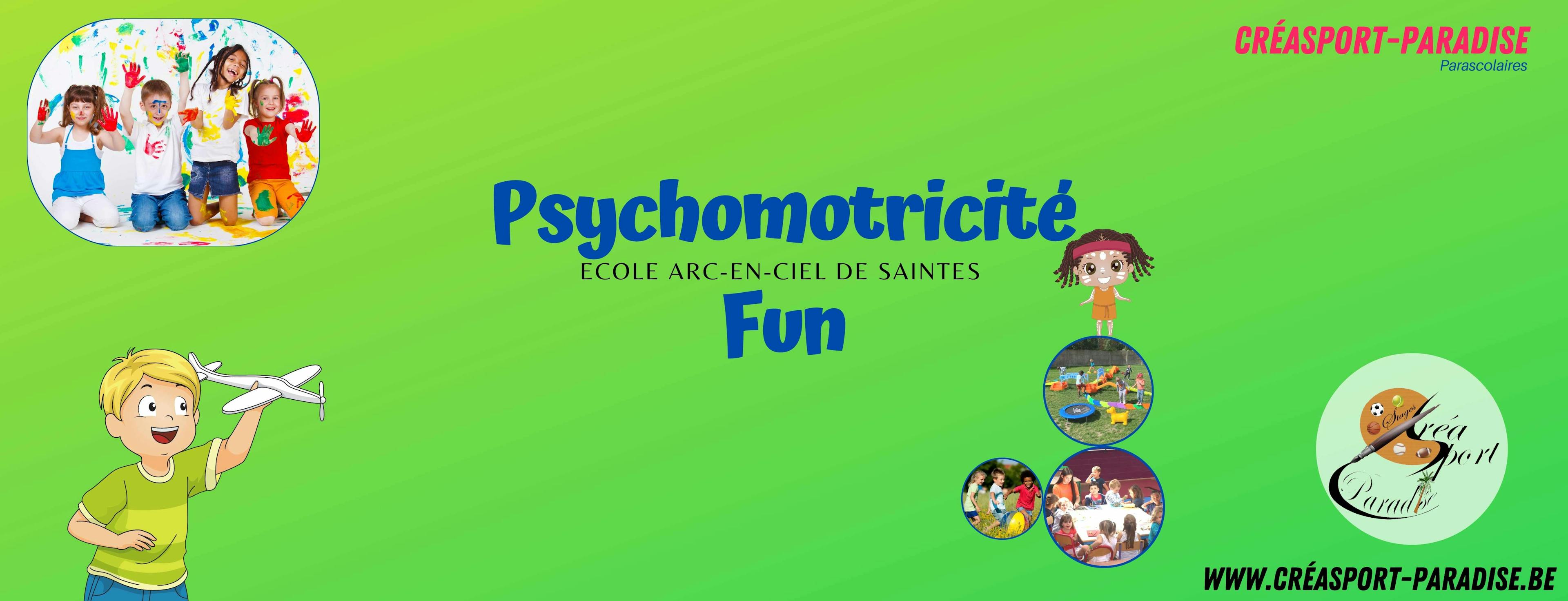Parascolaire Ecole de Saintes - 16h20 MARDI - Psychomotricité FUN