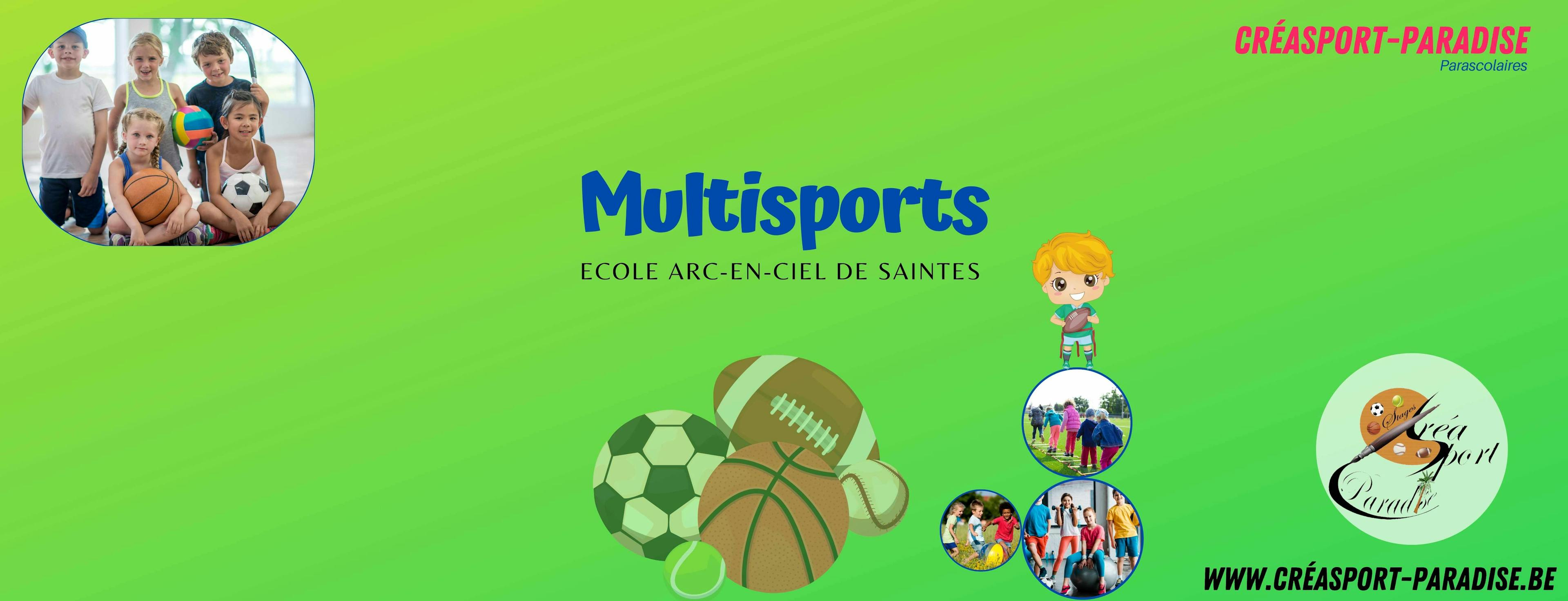 Parascolaires Ecole de Saintes - 15h20 MARDI - Multisports 7 - 9 ans