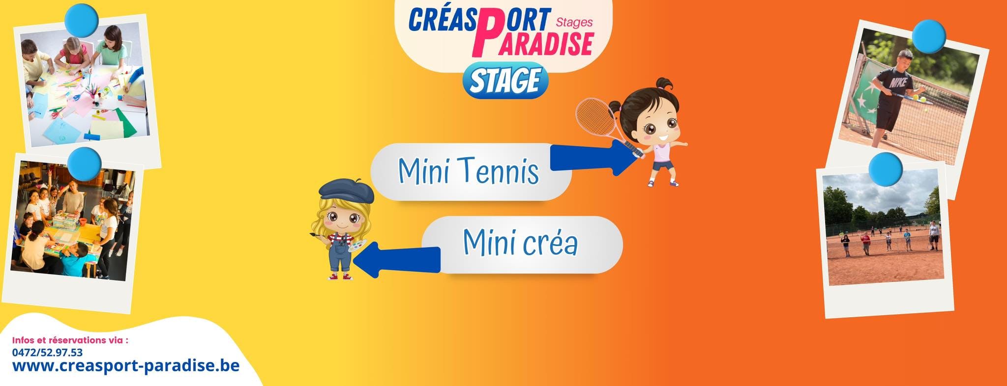 Mini tennis - Créa paradise